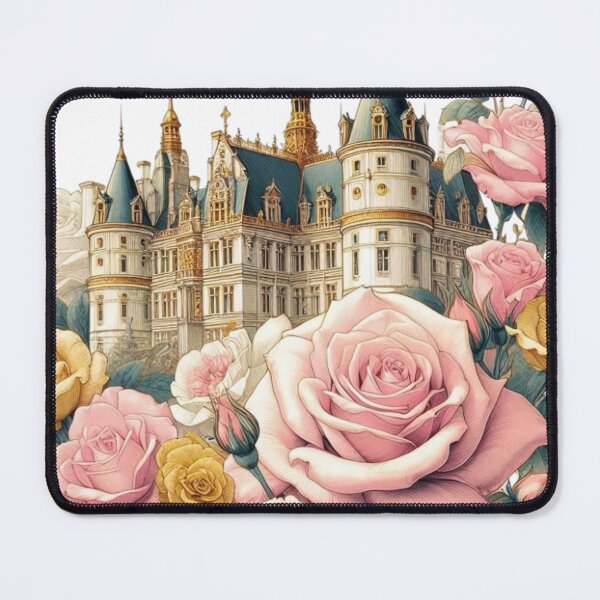 Item preview, French Castle - Modern Chateaucore Aesthetic Wall Art designed and sold by Sugar Wisdom .