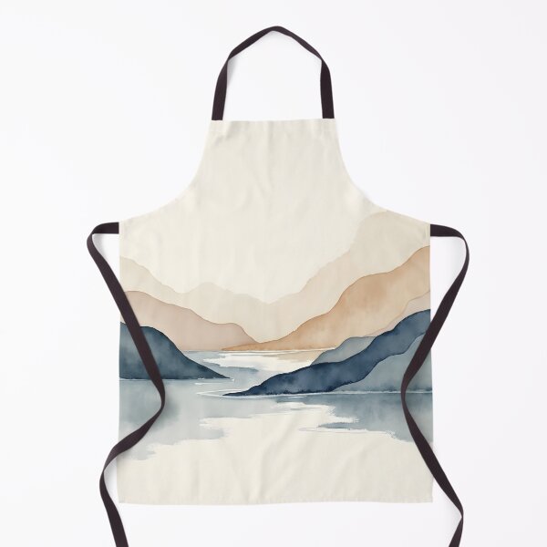 Item preview, Minimalist Watercolor Mountains – Soft Abstract Landscape designed and sold by LaLi-Designs.