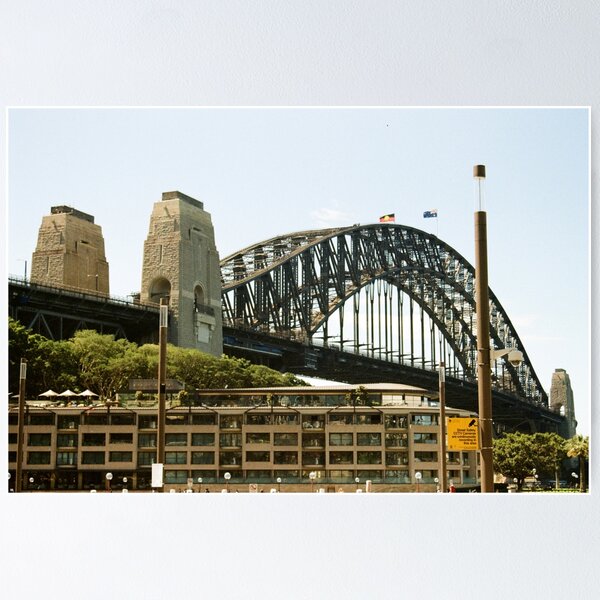 Item preview, Sydney Harbour Bridge from Circular Quay in 35mm designed and sold by rowanwilson731.