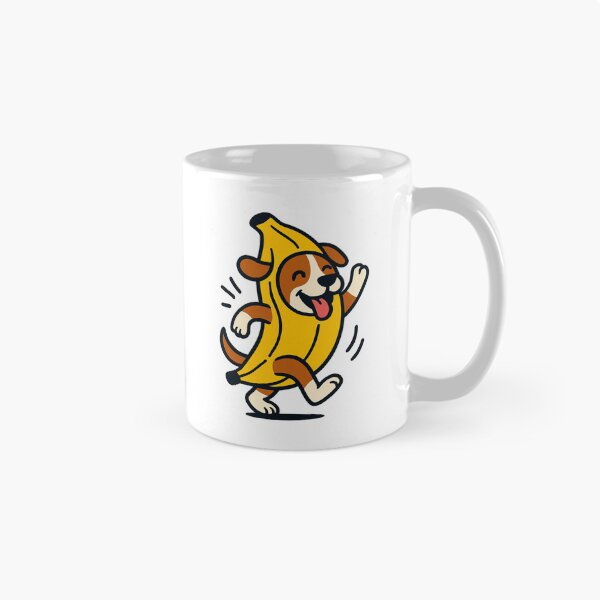 Item preview, Dancing Banana Dog - Funny Cartoon Meme Art Print designed and sold by OnPointOutfits.