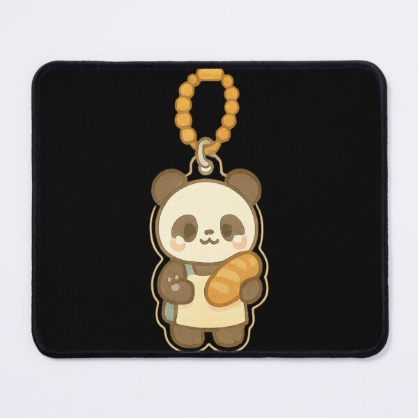 Item preview, Cute Panda Baker Kawaii keychain designed and sold by DamioPolArt.