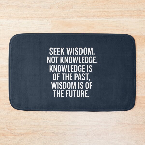 Item preview, Seek Wisdom Not Knowledge  designed and sold by HowToCanadian.