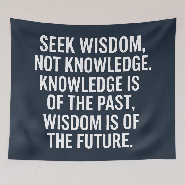 Item preview, Seek Wisdom Not Knowledge  designed and sold by HowToCanadian.