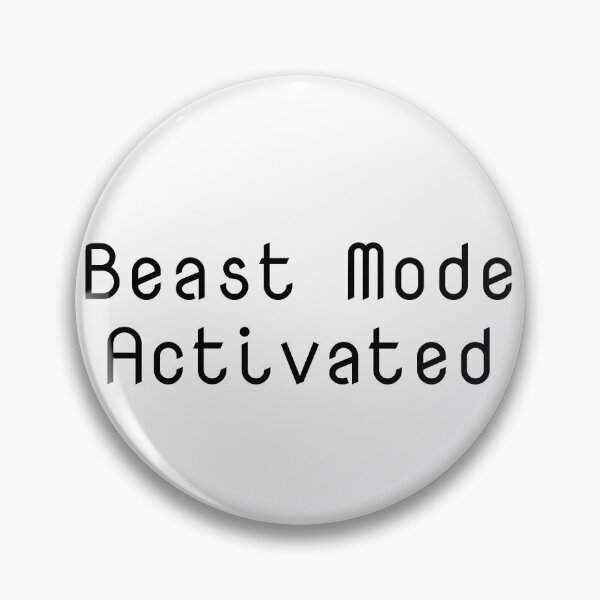 Item preview, Beast Mode Activated designed and sold by Ninjacatoff.