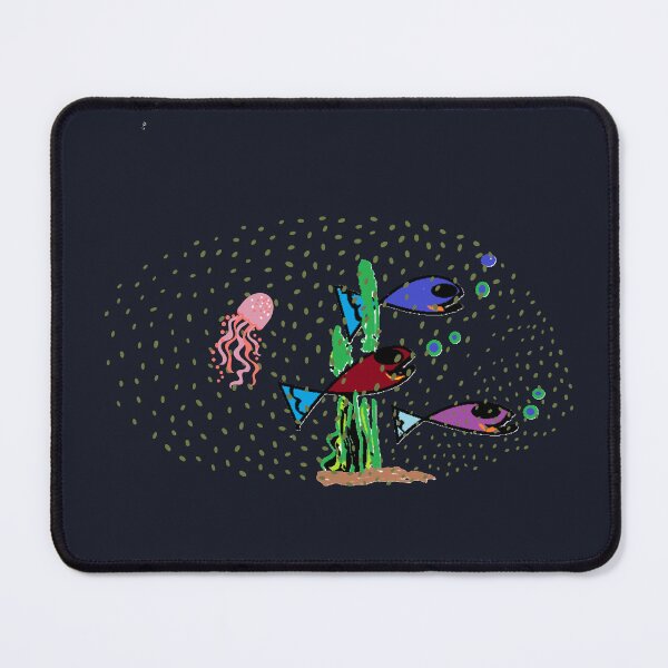Item preview, UnderwaterArt,ColorfulFish,OctopusDesign,OceanInspired,FlowingOctopus, designed and sold by ARTFULDSIGN.