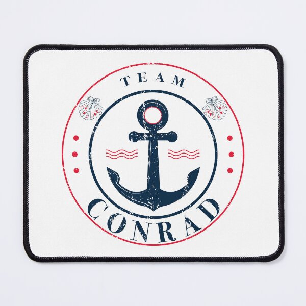 Item preview, Team Conrad | Retro Beach Vibes Badge designed and sold by NicolasMar.