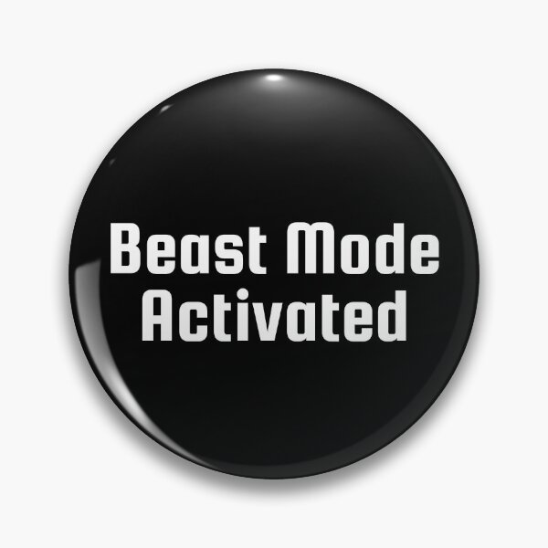 Item preview, Beast Mode Activated designed and sold by Ninjacatoff.