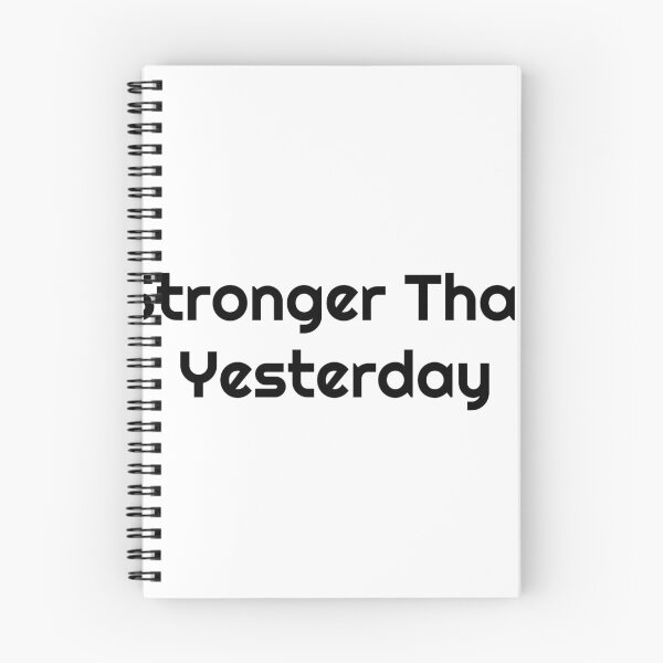 Item preview, Stronger Than Yesterday designed and sold by Ninjacatoff.