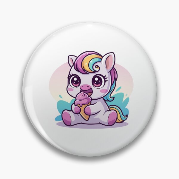 Item preview, unicorn eating ice cream designed and sold by Eternalski.