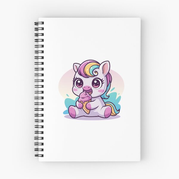 Item preview, unicorn eating ice cream designed and sold by Eternalski.