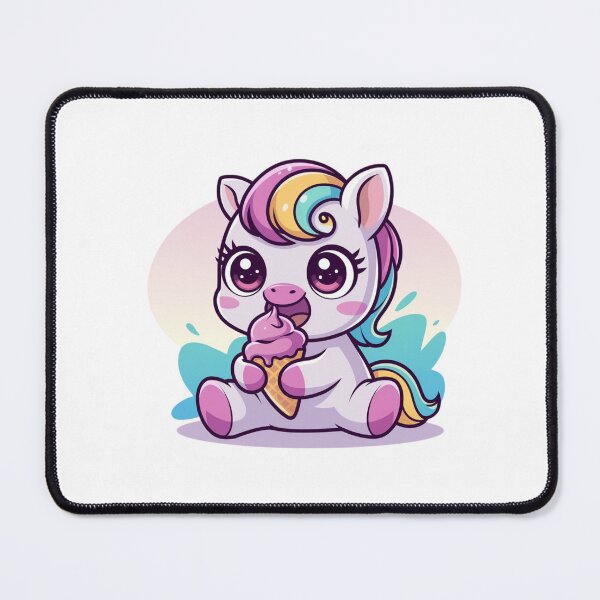 Item preview, unicorn eating ice cream designed and sold by Eternalski.