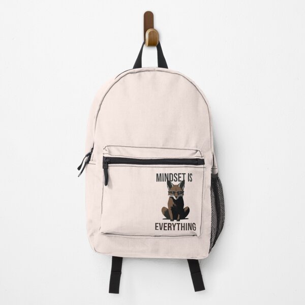 Item preview, Mindset Is Everything – Minimalist Fox Sticker designed and sold by ZASfx.