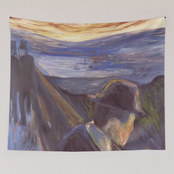 Item preview, Edvard Munch designed and sold by Jimenezzayy.