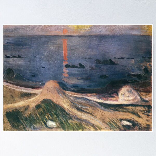 Artikelvorschau, Edvard Munch entworfen und verkauft von Jimenezzayy.