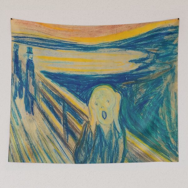 Item preview, Edvard Munch designed and sold by Jimenezzayy.