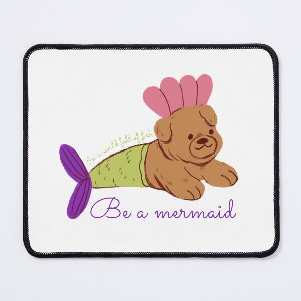Item preview, Cute Halloween Dog as mermaid Pet Costume designed and sold by Dark & Darling.