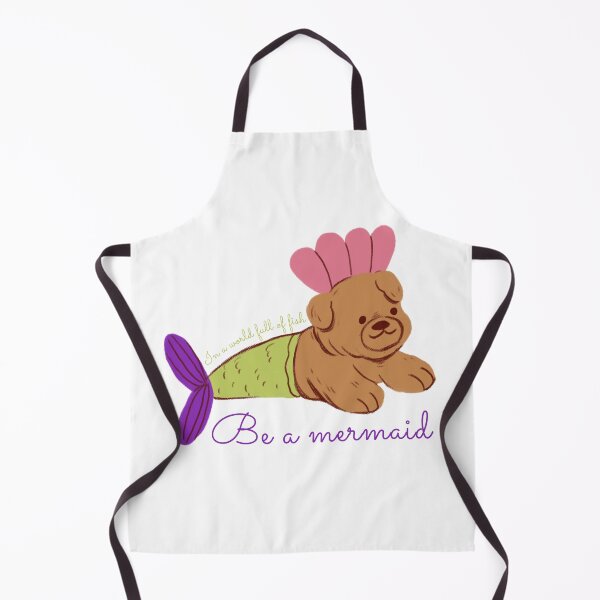 Item preview, Cute Halloween Dog as mermaid Pet Costume designed and sold by Dark & Darling.