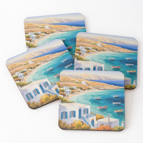 Item preview, Watercolor Paros designed and sold by ArtQueen777.