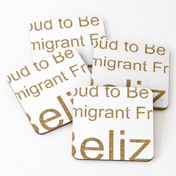 Item preview, PROUD TO BE AN IMMIGRANT FROM BELIZE SEQUIN designed and sold by TheIconSmith.