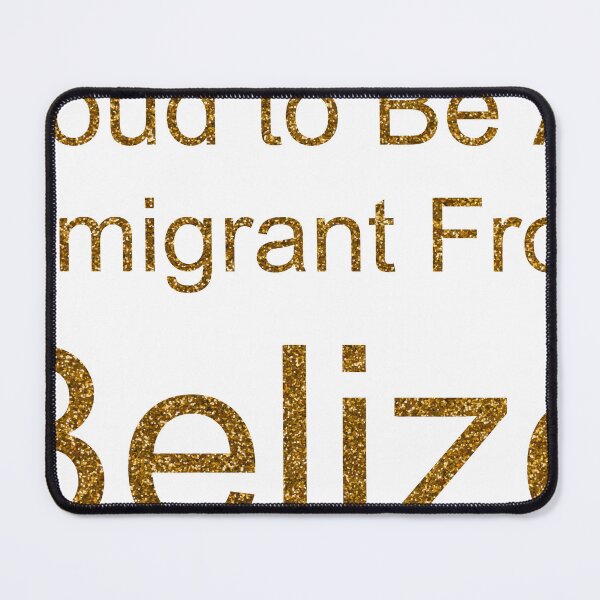 Item preview, PROUD TO BE AN IMMIGRANT FROM BELIZE SEQUIN designed and sold by TheIconSmith.
