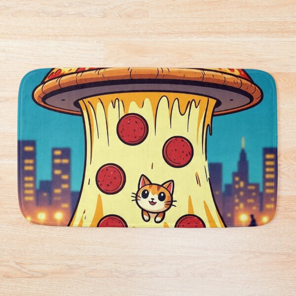 Item preview, Pizza UFO Cats | Abducted by Cheese designed and sold by Esterlane.