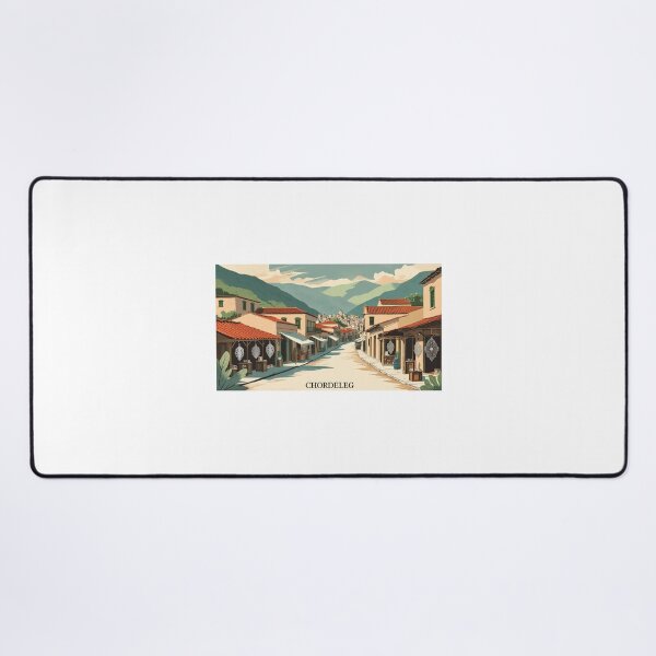 Item preview, Chordeleg Ecuador's vintage design featuring streets and jewelry stores designed and sold by StormArte.