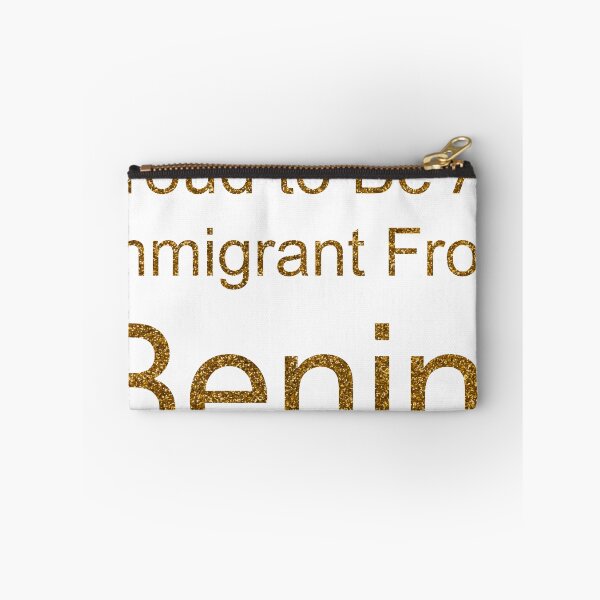 Item preview, PROUD TO BE AN IMMIGRANT FROM BENIN  SEQUIN designed and sold by TheIconSmith.