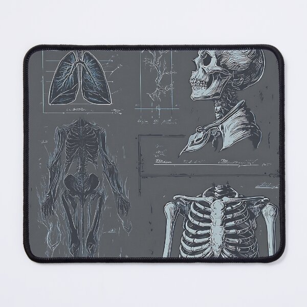 Item preview, Dark Academia Art: Scientific Anatomical Diagram designed and sold by bapupa.