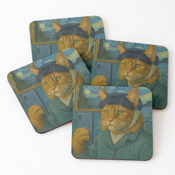Item preview, Starry Maine Coon Seflie designed and sold by Skyla007.