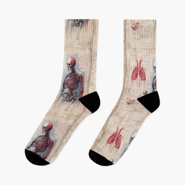 Item preview, Dark Academia: Detailed Scientific Anatomical Diagram designed and sold by bapupa.