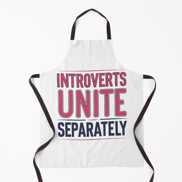 Item preview, Introverts Unite… Separately – Sarcastic Typography Design designed and sold by BestZoneStore.