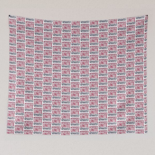 Item preview, Introverts Unite… Separately – Sarcastic Typography Design designed and sold by BestZoneStore.