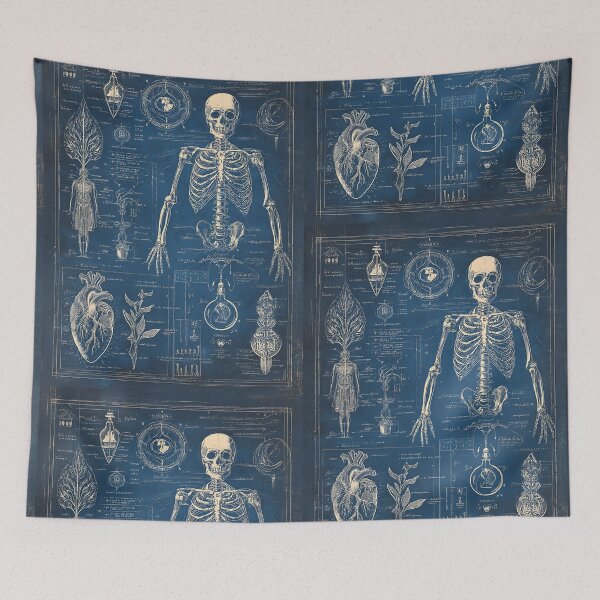 Item preview, Mysterious Scientific Anatomical Diagram designed and sold by bapupa.