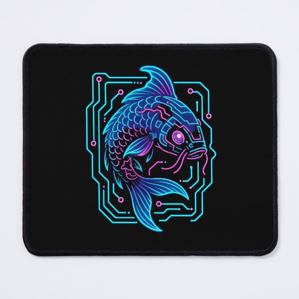 Item preview, Electric Tranquility - Koi of the Future designed and sold by ImageFields.