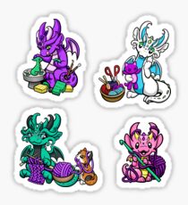 Craftsy Dragons Sticker Pack 1 Sticker
