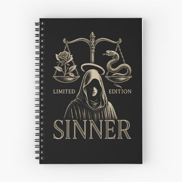Item preview, Dark Gothic Sinner Limited Edition Hoodie Scales Justice  designed and sold by Shoot-The-Moon.