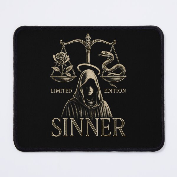 Item preview, Dark Gothic Sinner Limited Edition Hoodie Scales Justice  designed and sold by Shoot-The-Moon.