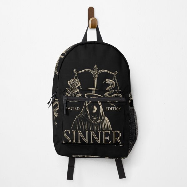 Item preview, Dark Gothic Sinner Limited Edition Hoodie Scales Justice designed and sold by Shoot-The-Moon.