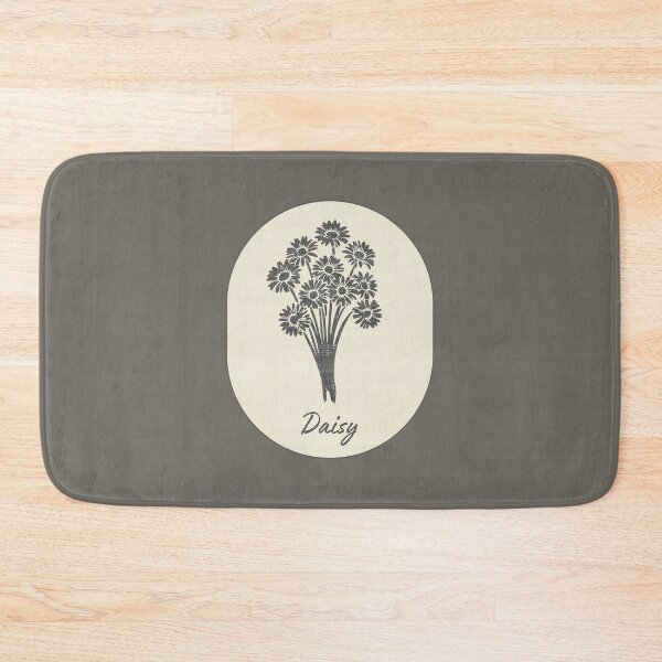 Item preview, Daisy April Birth Flower Stamp Linen Daisies Label designed and sold by TackyTime.