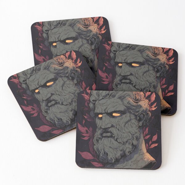 Item preview, Dark Academia Art: Classical Ancient Greek Bust designed and sold by bapupa.