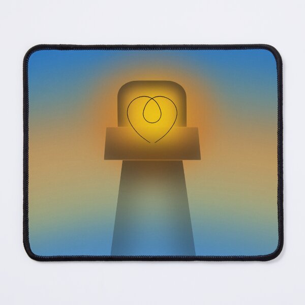 Item preview, Stylized lighthouse with heart designed and sold by moonlyfaith.
