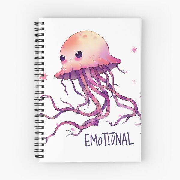 Item preview, Sparkly Pink Emotional Jellyfish designed and sold by FishFriends.