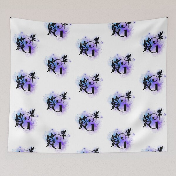 Item preview, Letter G – Glowing Fairy Alphabet on Starry Sky designed and sold by Lunaria Arts.