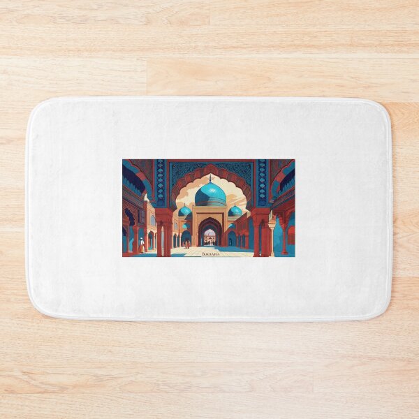 Item preview, Bukhara, Uzbekistan, design with Islamic architecture designed and sold by StormArte.