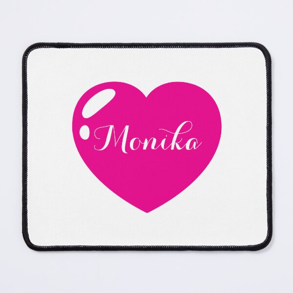 Item preview, Monika Name with pink Heart designed and sold by Monika Howarth.