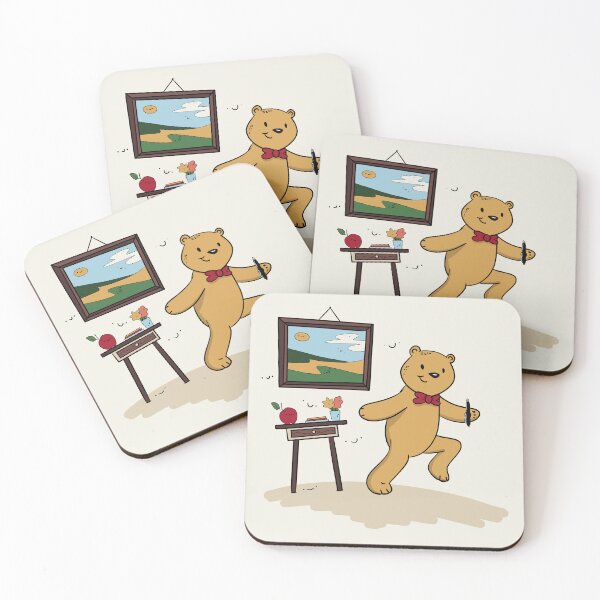 Item preview, Bearnsky, A bear that like's to draw silly faces. designed and sold by mrpeach.