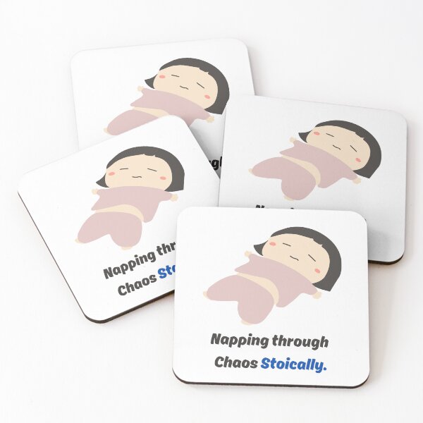 Item preview, Napping through Chaos Stoically  designed and sold by LexaArtworks.