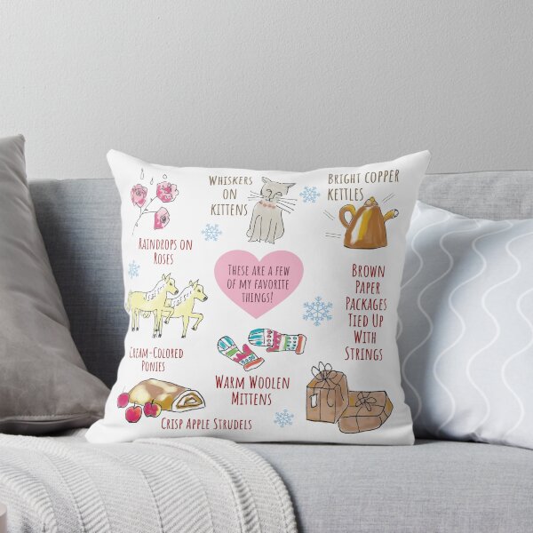 Item preview, My Favorite Things Cute Sound of Music Pattern designed and sold by MaryKunzGoldman.