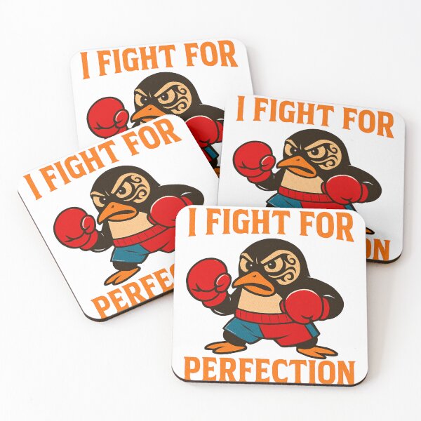 Item preview, I Fight for Perfection – Funny Mike Tyson Parody Graphic T-Shirt designed and sold by majesty-prints.