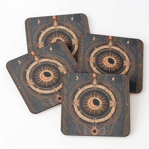 Item preview, Dark Academia: Celestial Antique Astronomical Diagram designed and sold by bapupa.